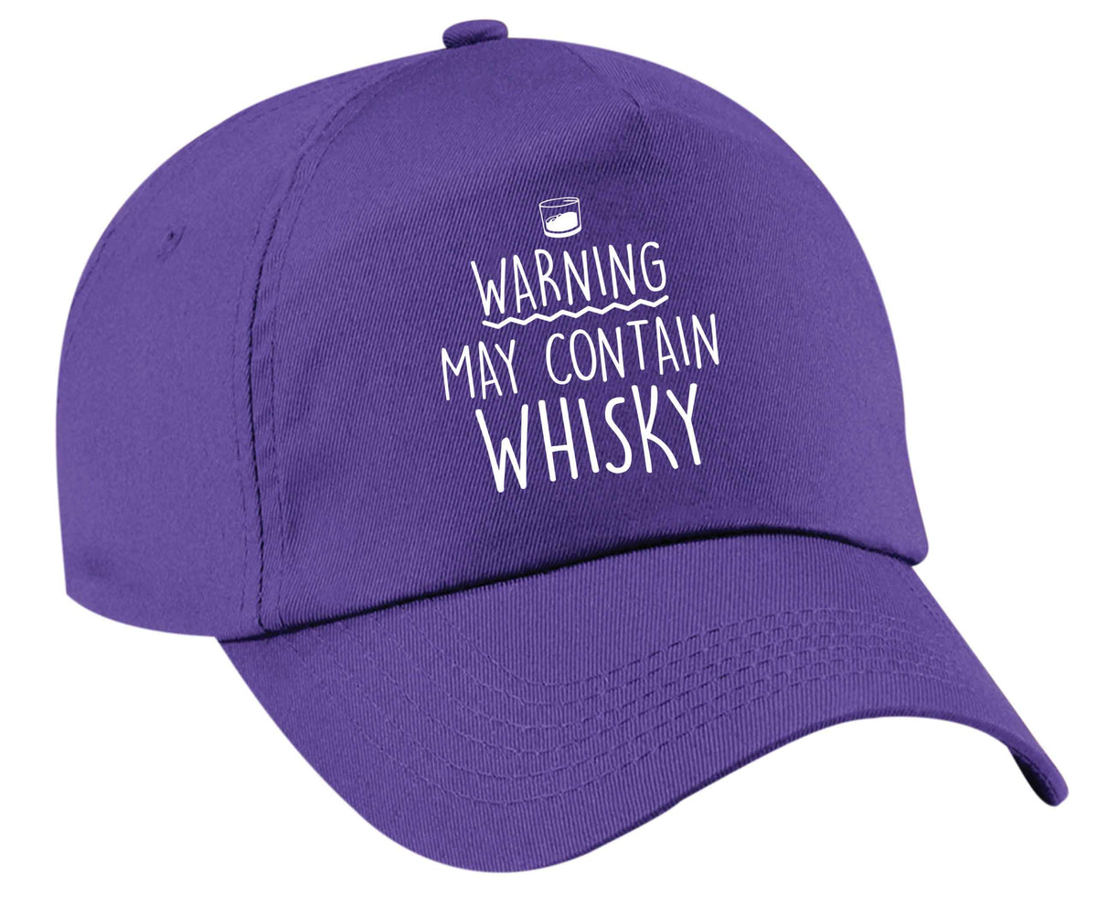 Warning may contain whisky | Baseball Cap