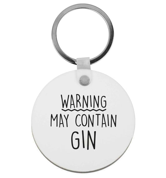 Warning may contain gin | Keyring