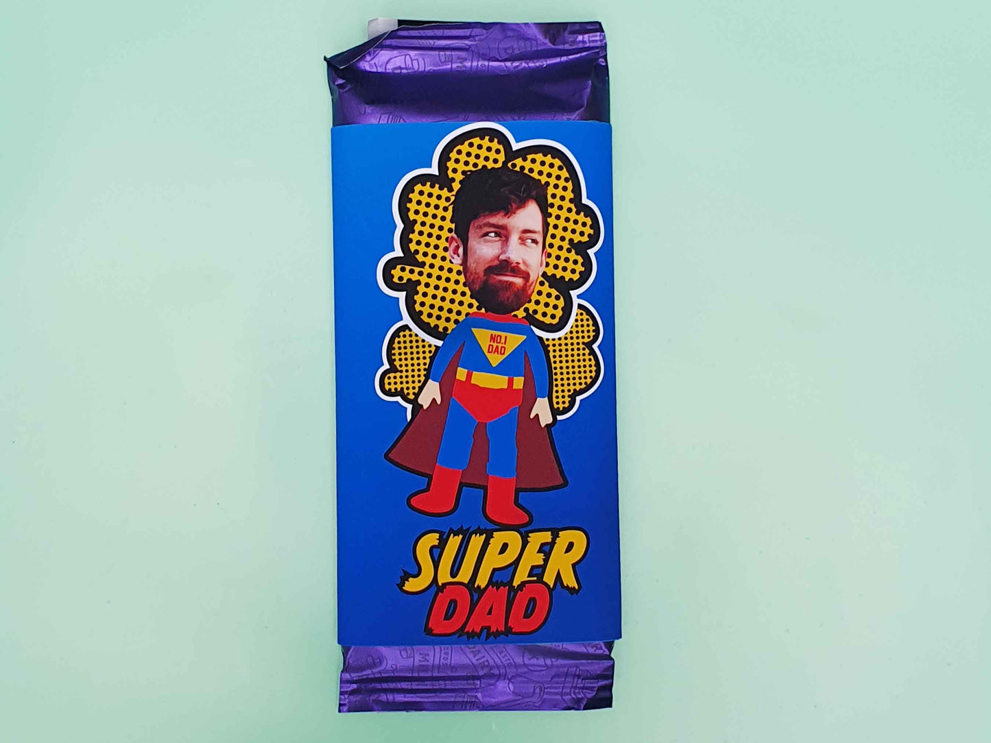 Father's Day Personalised Chocolate Bars | Flox Creative