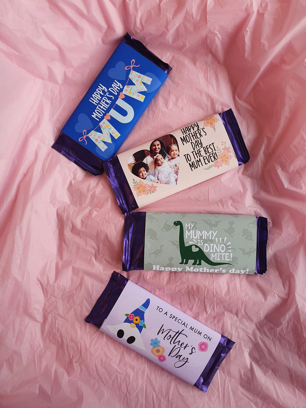 Mother's Day Personalised Chocolate Bars | Flox Creative