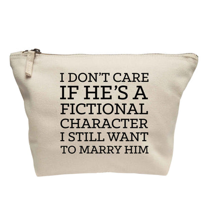 I don't care if he's a fictional character I still want to marry him | Makeup / wash bag