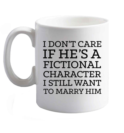 10 oz Favourite Type Pan Pancake ceramic mug right handed