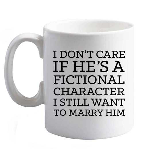 10 oz Favourite Type Pan Pancake ceramic mug right handed