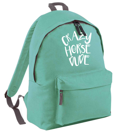 Crazy horse dude mint adults backpack