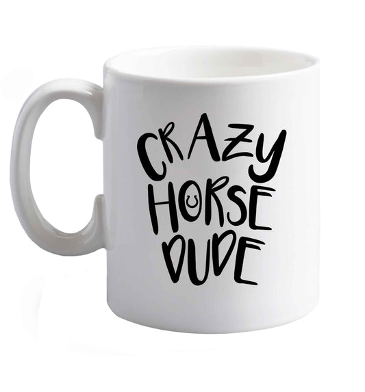 10 oz Favourite Type Pan Pancake ceramic mug right handed