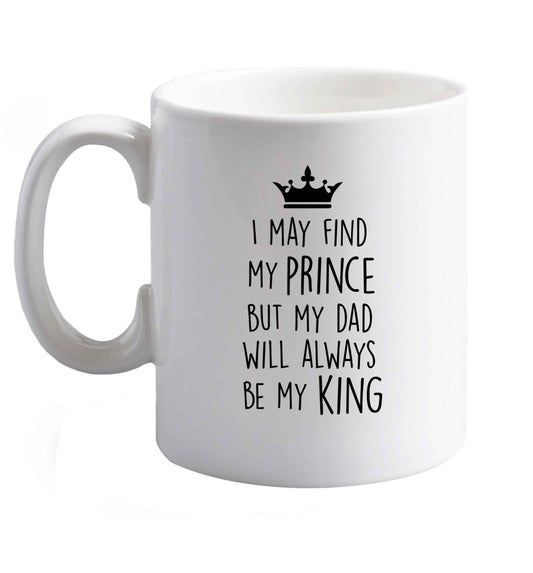 10 oz Favourite Type Pan Pancake ceramic mug right handed