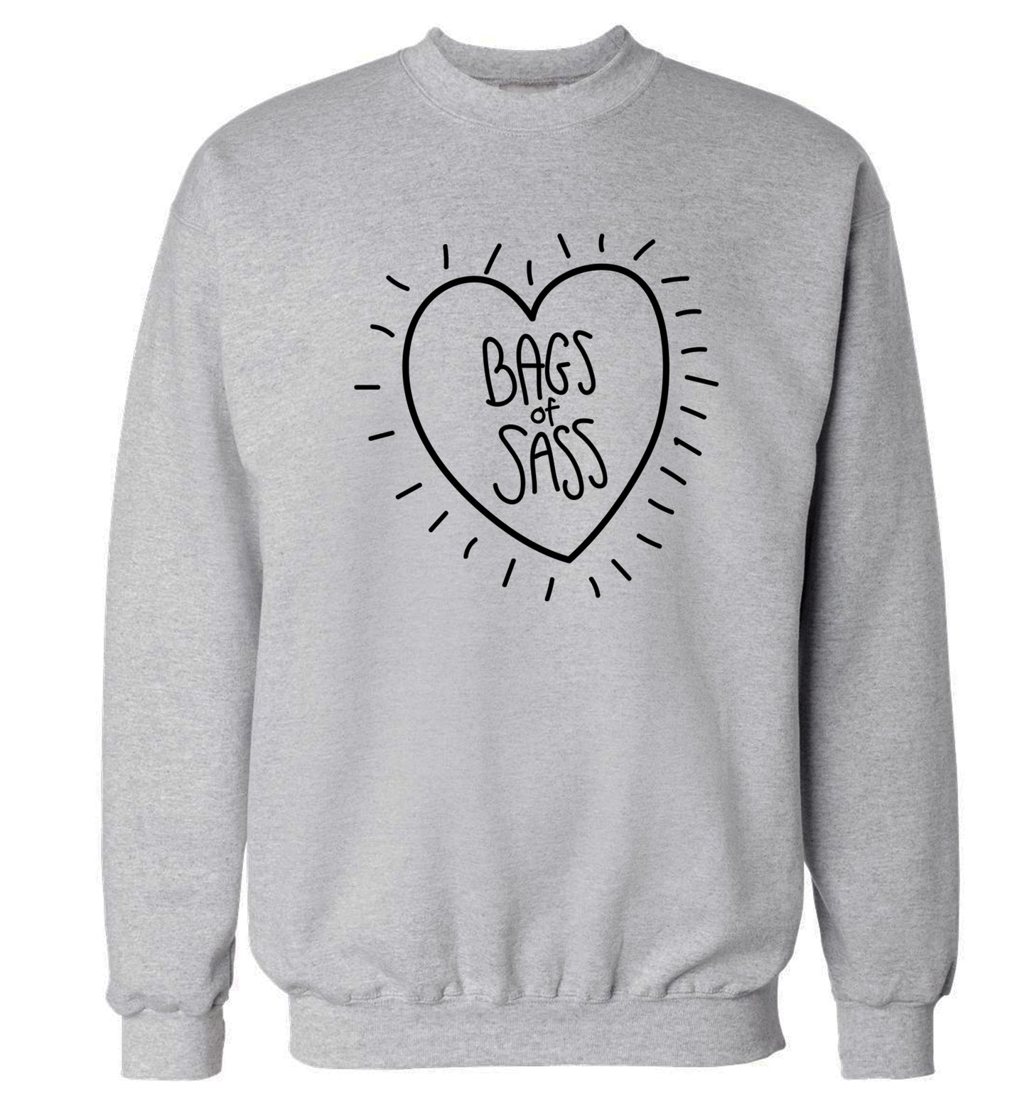 Bags of sass Adult's unisex grey Sweater 2XL