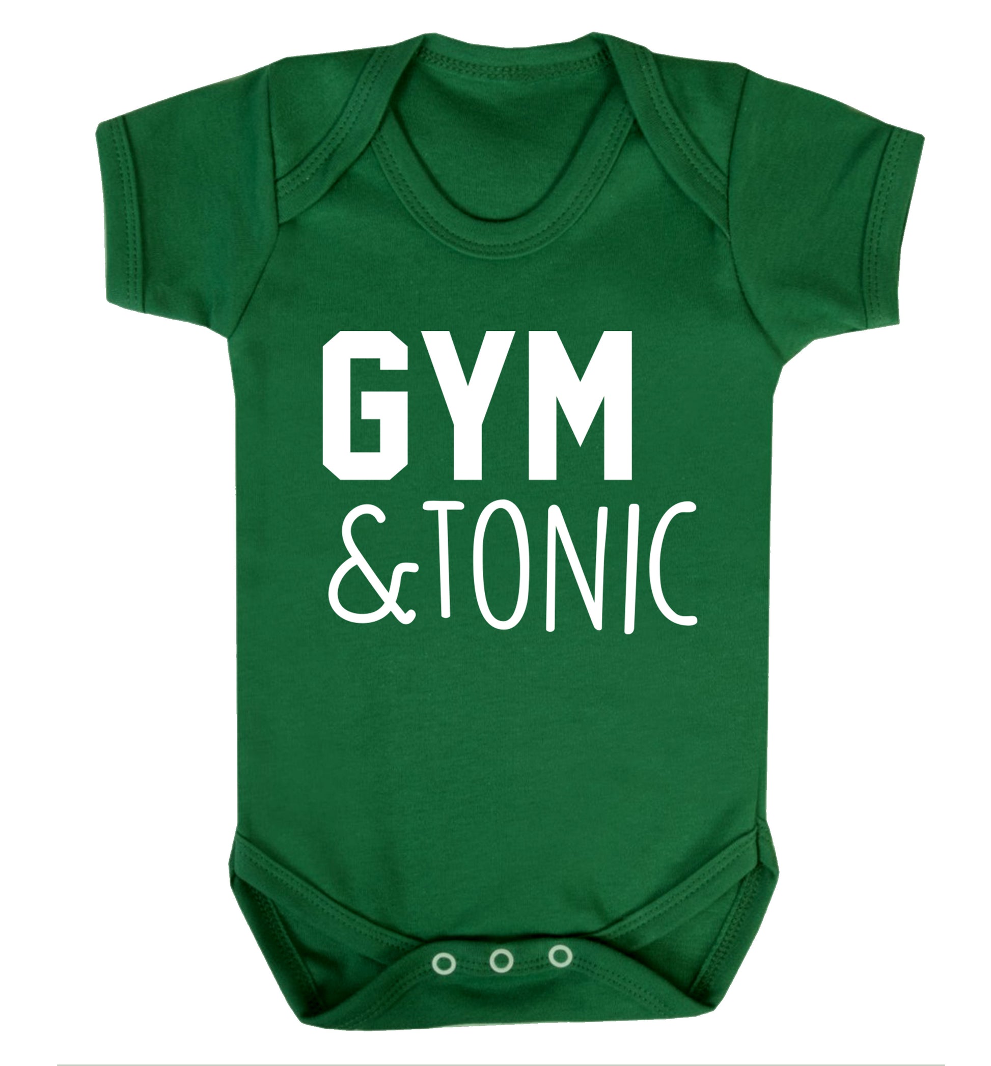 Gym and tonic Baby Vest green 18-24 months