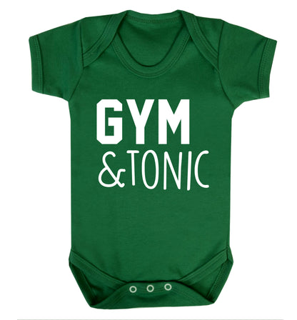 Gym and tonic Baby Vest green 18-24 months