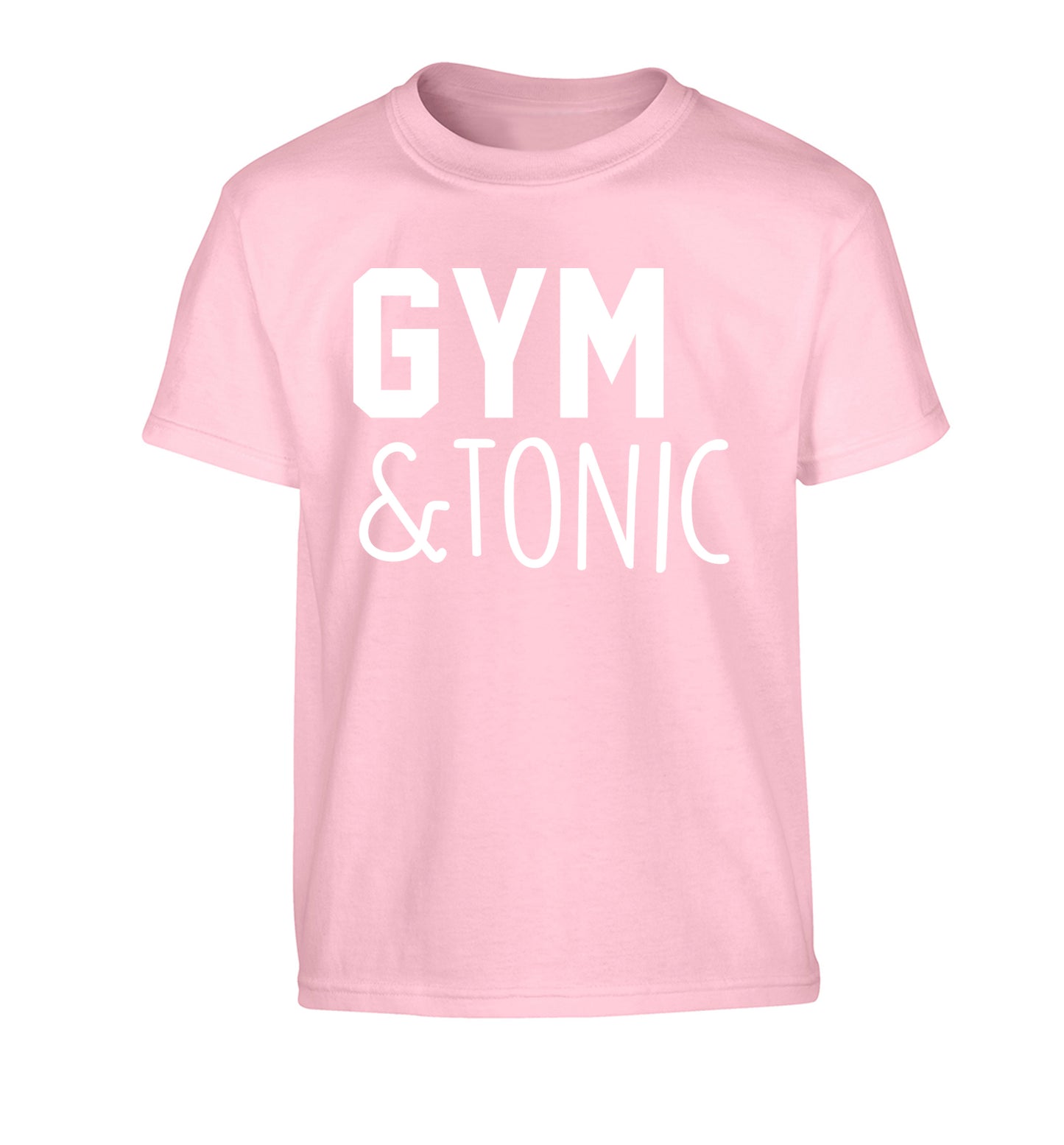 Gym and tonic Children's light pink Tshirt 12-14 Years