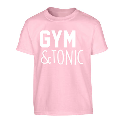 Gym and tonic Children's light pink Tshirt 12-14 Years