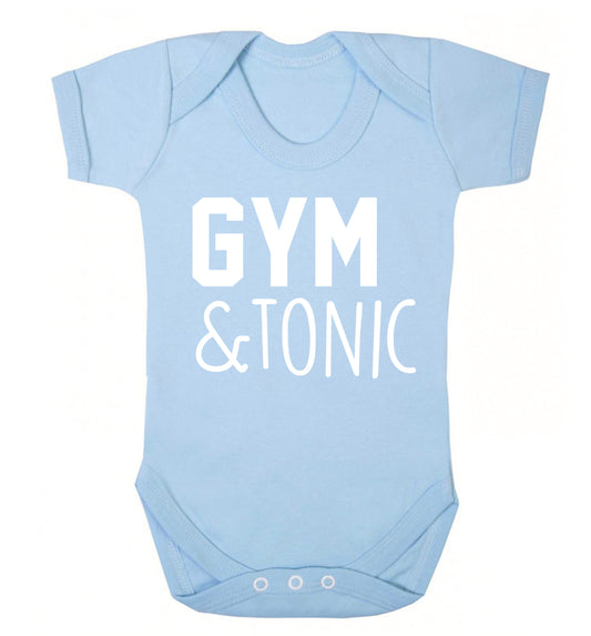 Gym and tonic Baby Vest pale blue 18-24 months