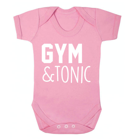 Gym and tonic Baby Vest pale pink 18-24 months