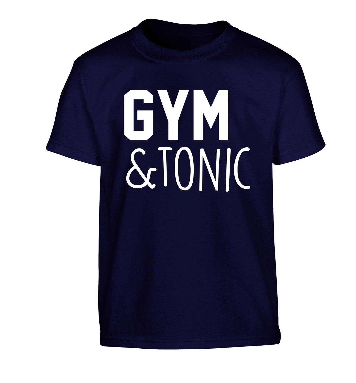 Gym and tonic Children's navy Tshirt 12-14 Years