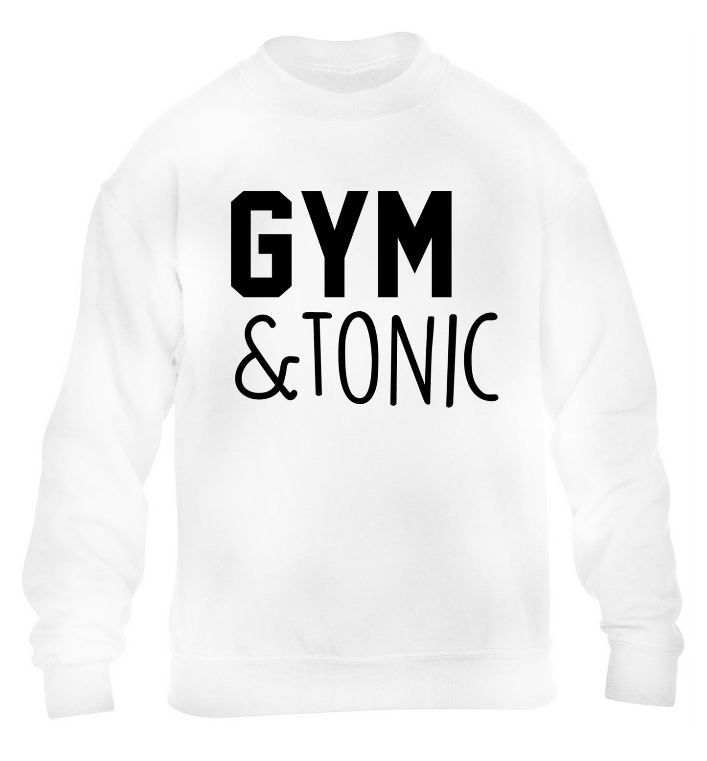 Gym and tonic children's white sweater 12-14 Years