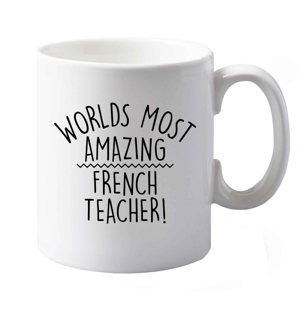 10 oz Favourite Type Pan Pancake ceramic mug both sides