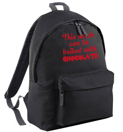 This witch can be bribed with chocolate | Children's backpack