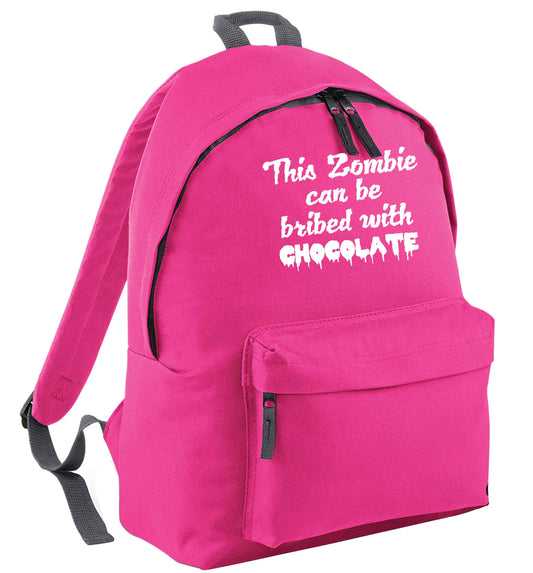 This zombie can be bribed with chocolate | Children's backpack