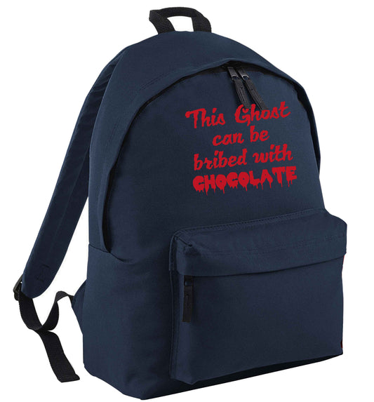 This ghost can be bribed with chocolate | Children's backpack