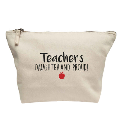 Teachers daughter and proud | Makeup / wash bag