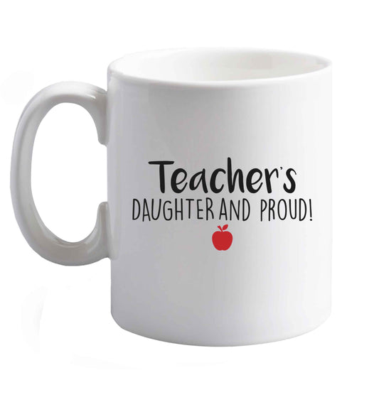 10 oz Favourite Type Pan Pancake ceramic mug right handed