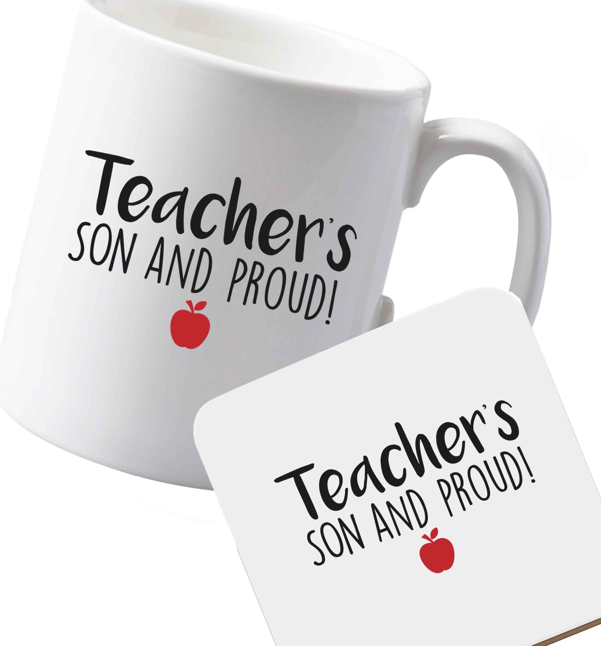 10 oz Ceramic mug and coaster Favourite Type Pan Pancake both sides