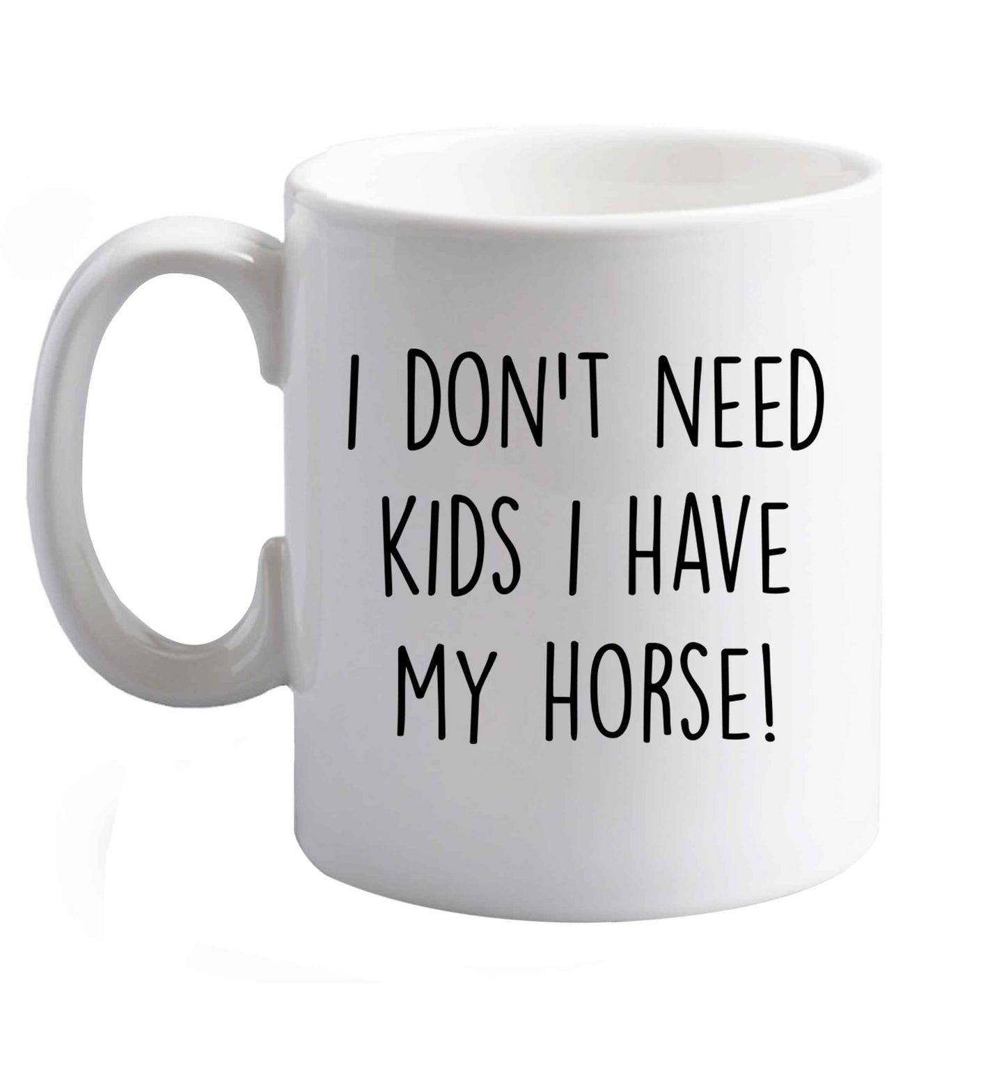 10 oz Favourite Type Pan Pancake ceramic mug right handed