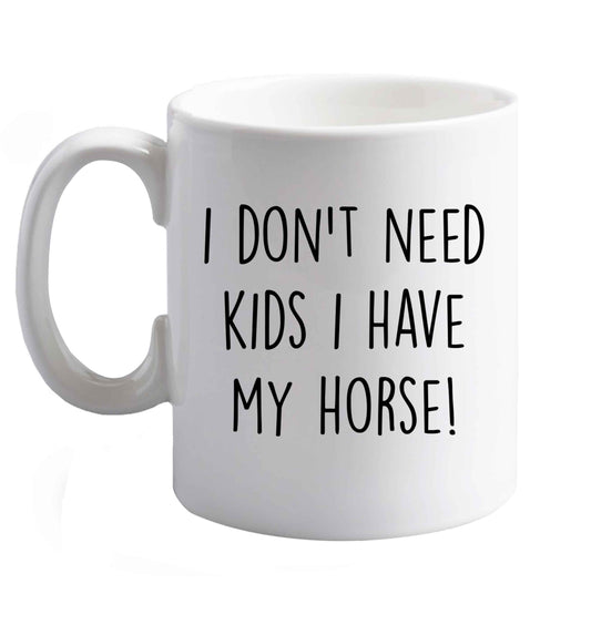 10 oz Favourite Type Pan Pancake ceramic mug right handed