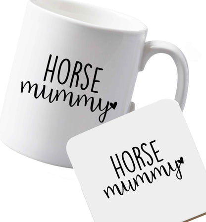 10 oz Ceramic mug and coaster Favourite Type Pan Pancake both sides