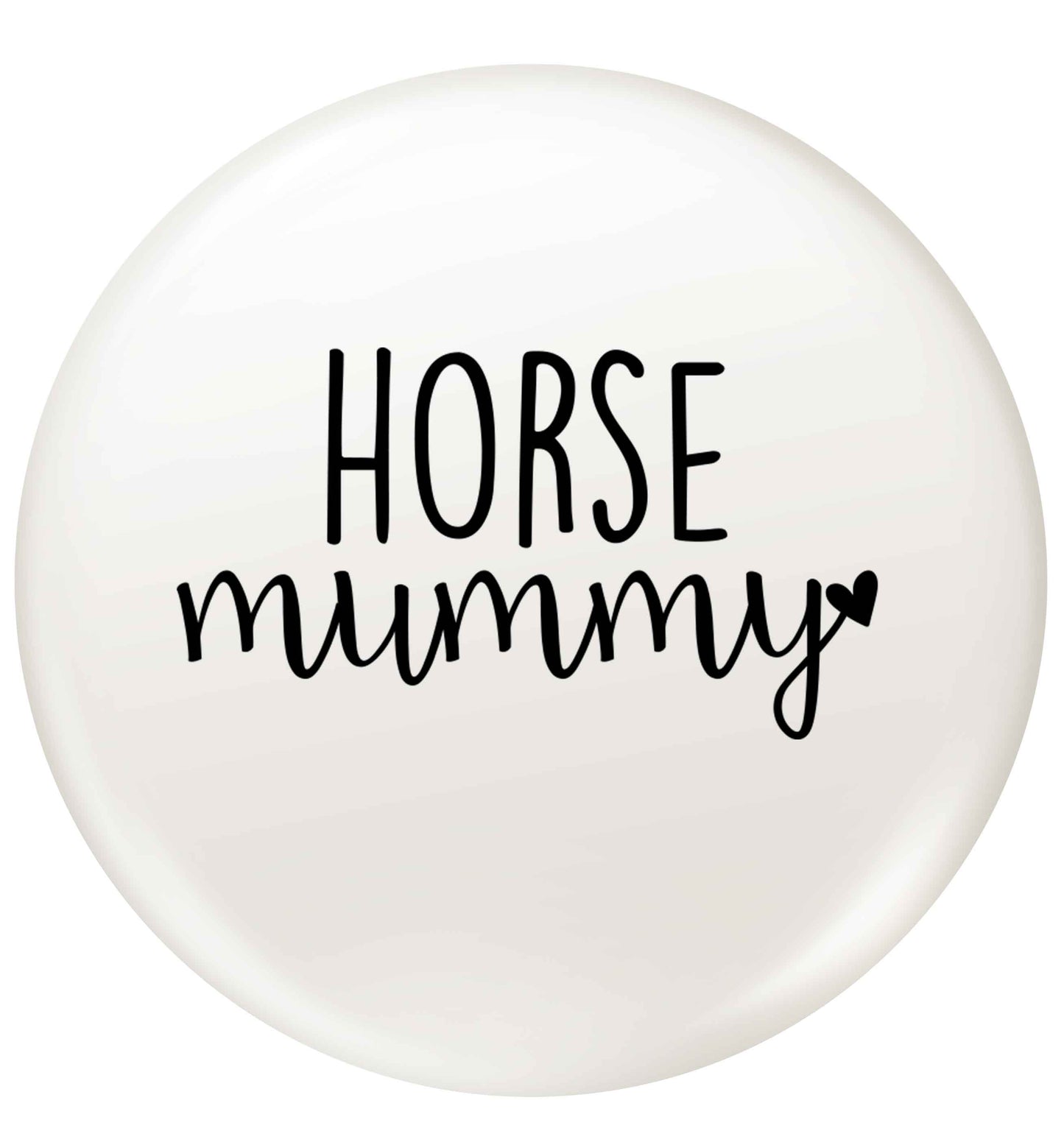 Horse mummy small 25mm Pin badge
