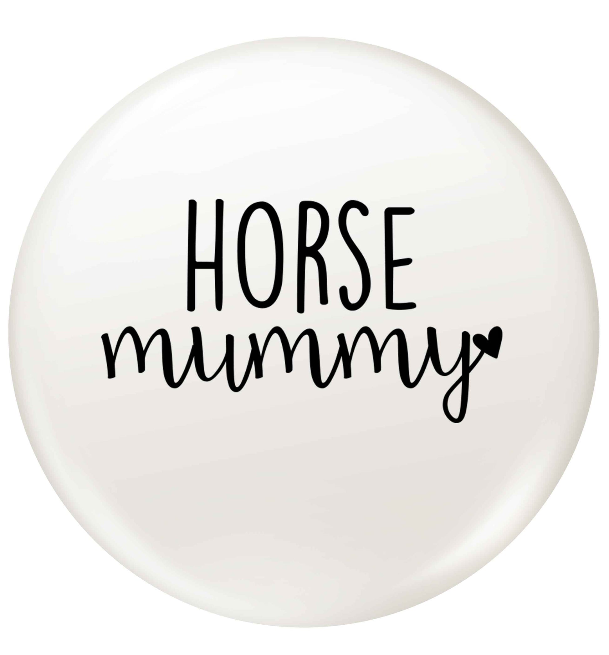 Horse mummy small 25mm Pin badge