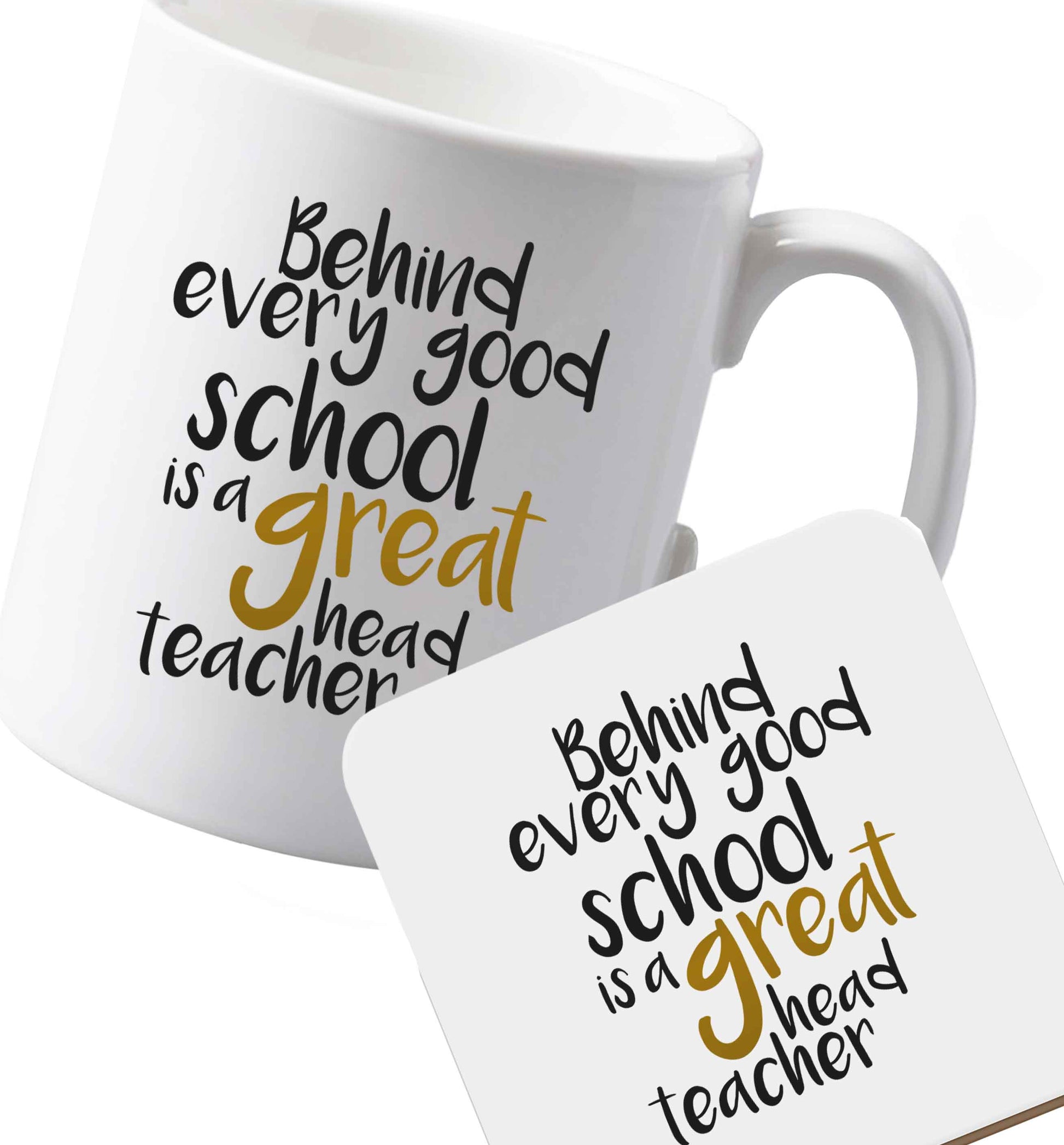 10 oz Ceramic mug and coaster Favourite Type Pan Pancake both sides