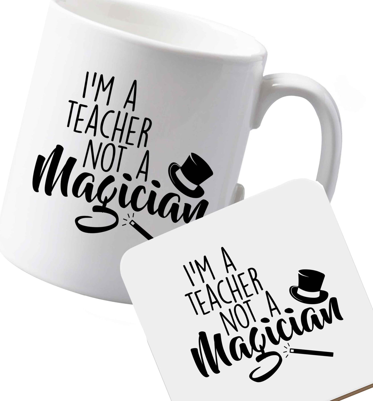 10 oz Ceramic mug and coaster Favourite Type Pan Pancake both sides