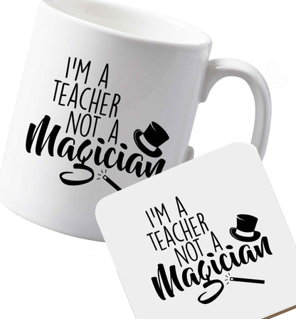 10 oz Ceramic mug and coaster Favourite Type Pan Pancake both sides