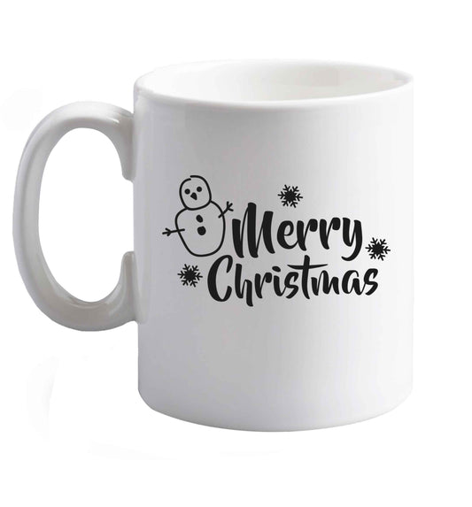 10 oz Favourite Type Pan Pancake ceramic mug right handed