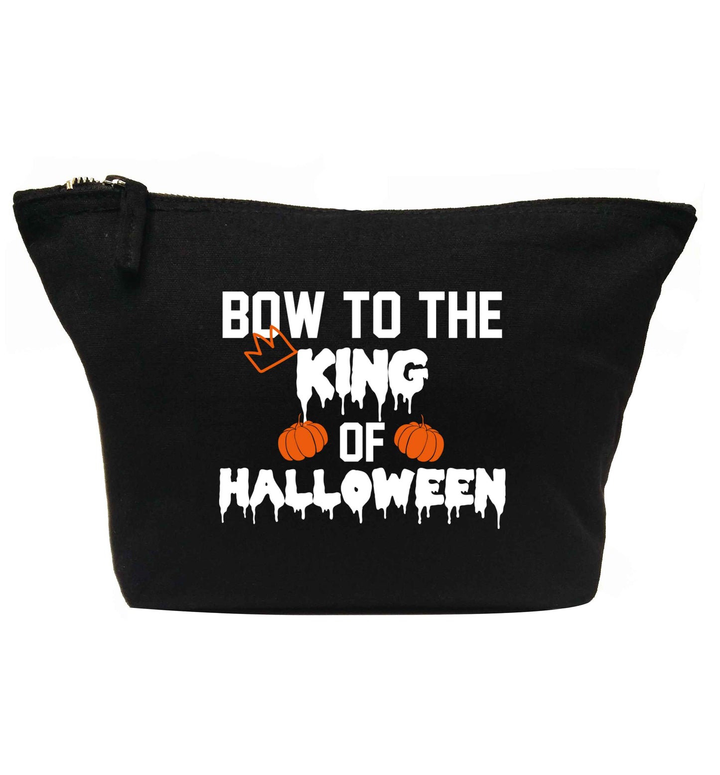 Bow to the King of halloween | Makeup / wash bag