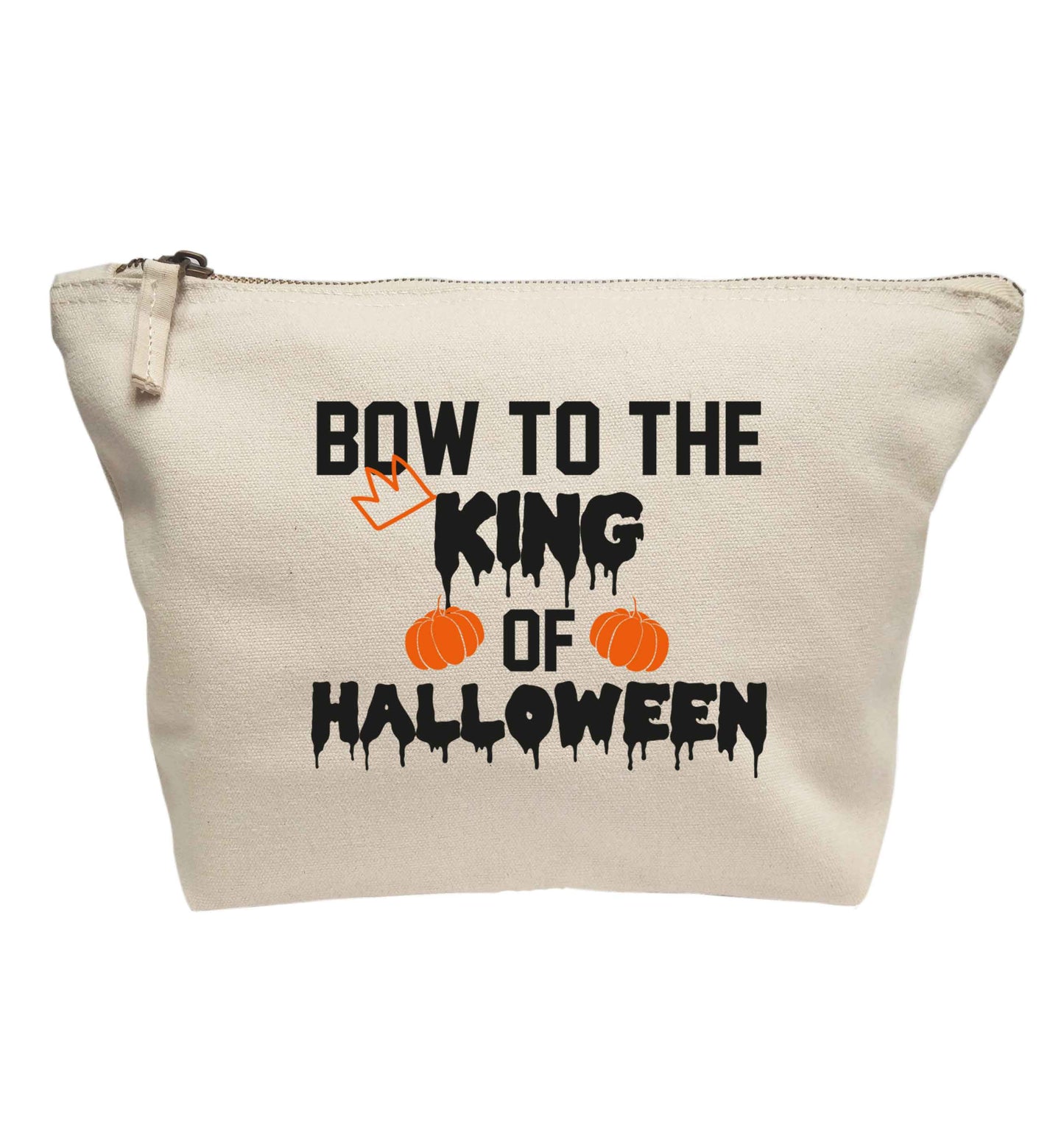 Bow to the King of halloween | Makeup / wash bag