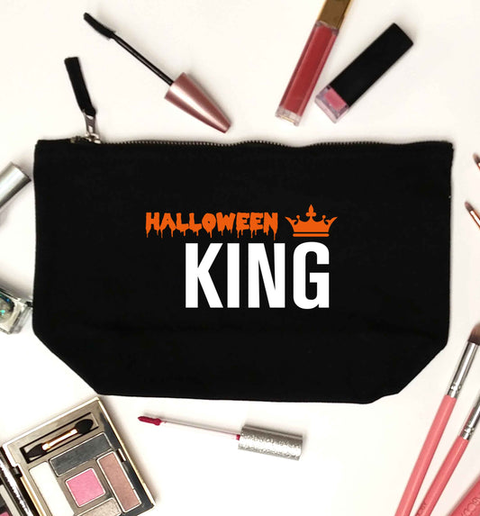 Halloween king black makeup bag