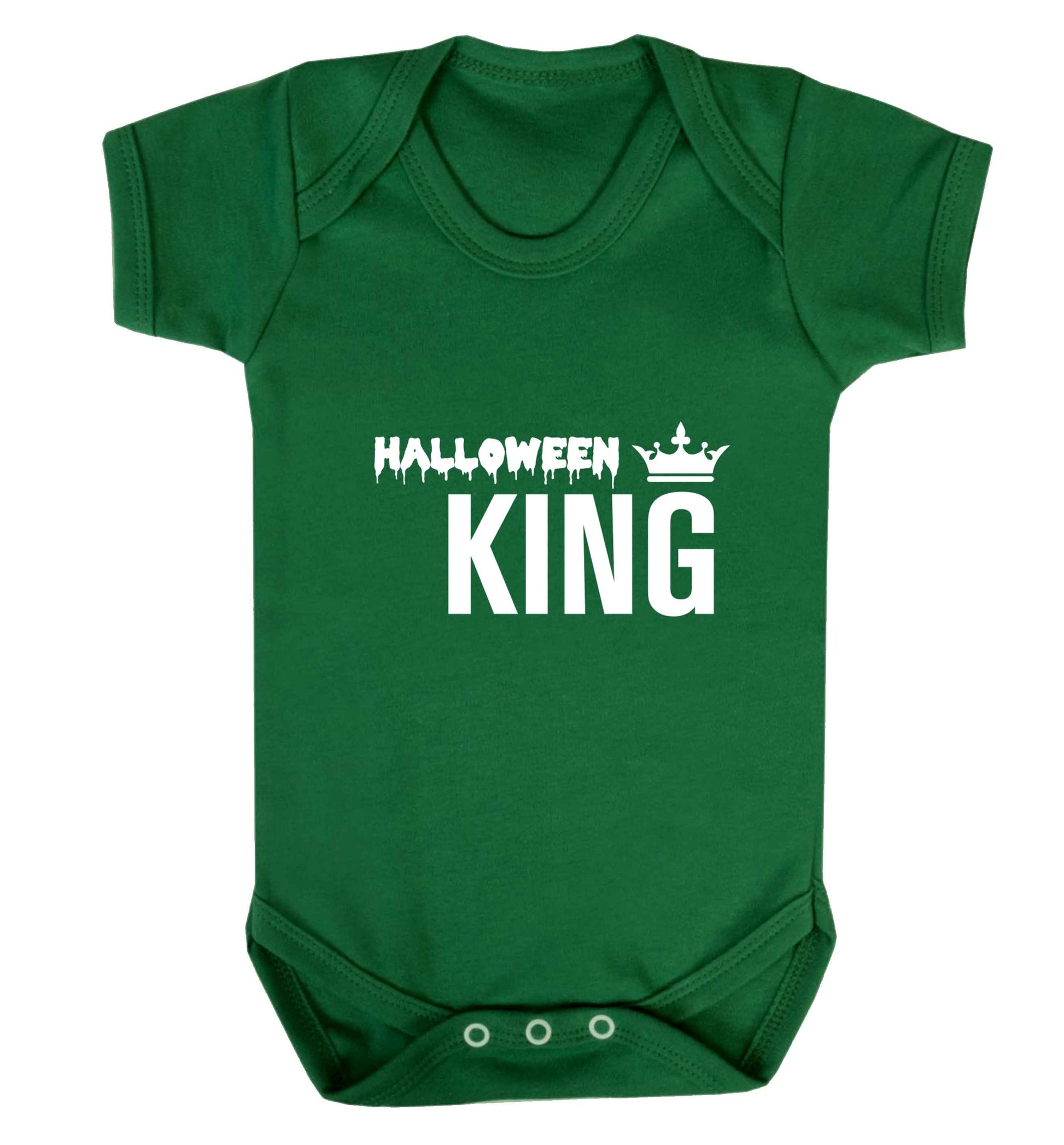 Halloween king baby vest green 18-24 months