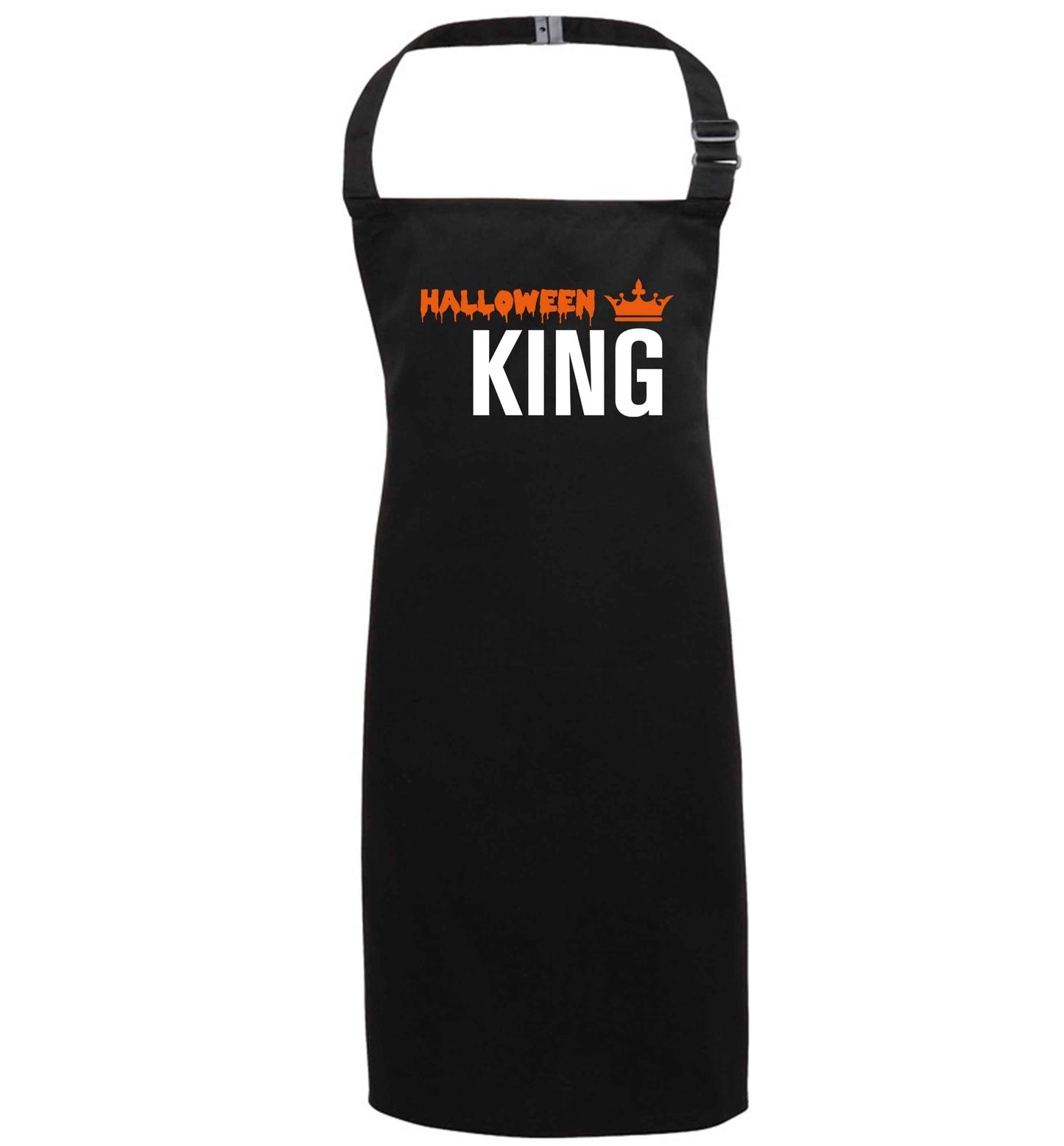 Halloween king black apron 7-10 years