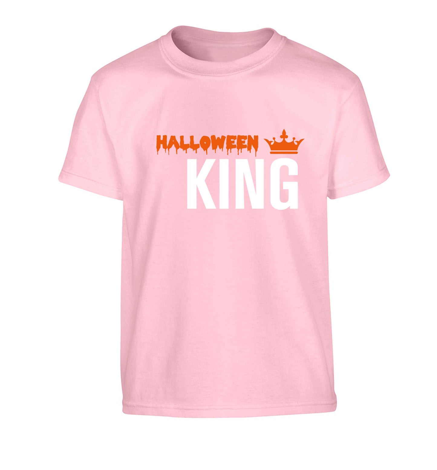 Halloween king Children's light pink Tshirt 12-13 Years