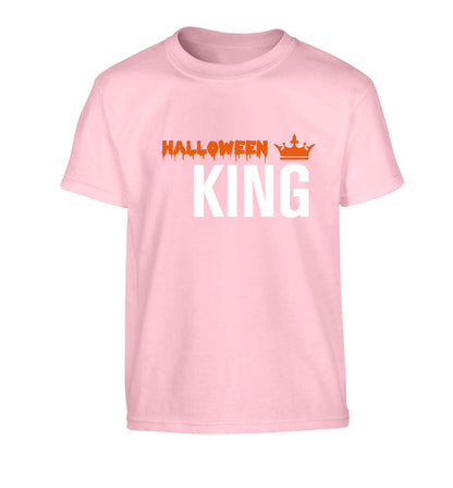 Halloween king Children's light pink Tshirt 12-13 Years
