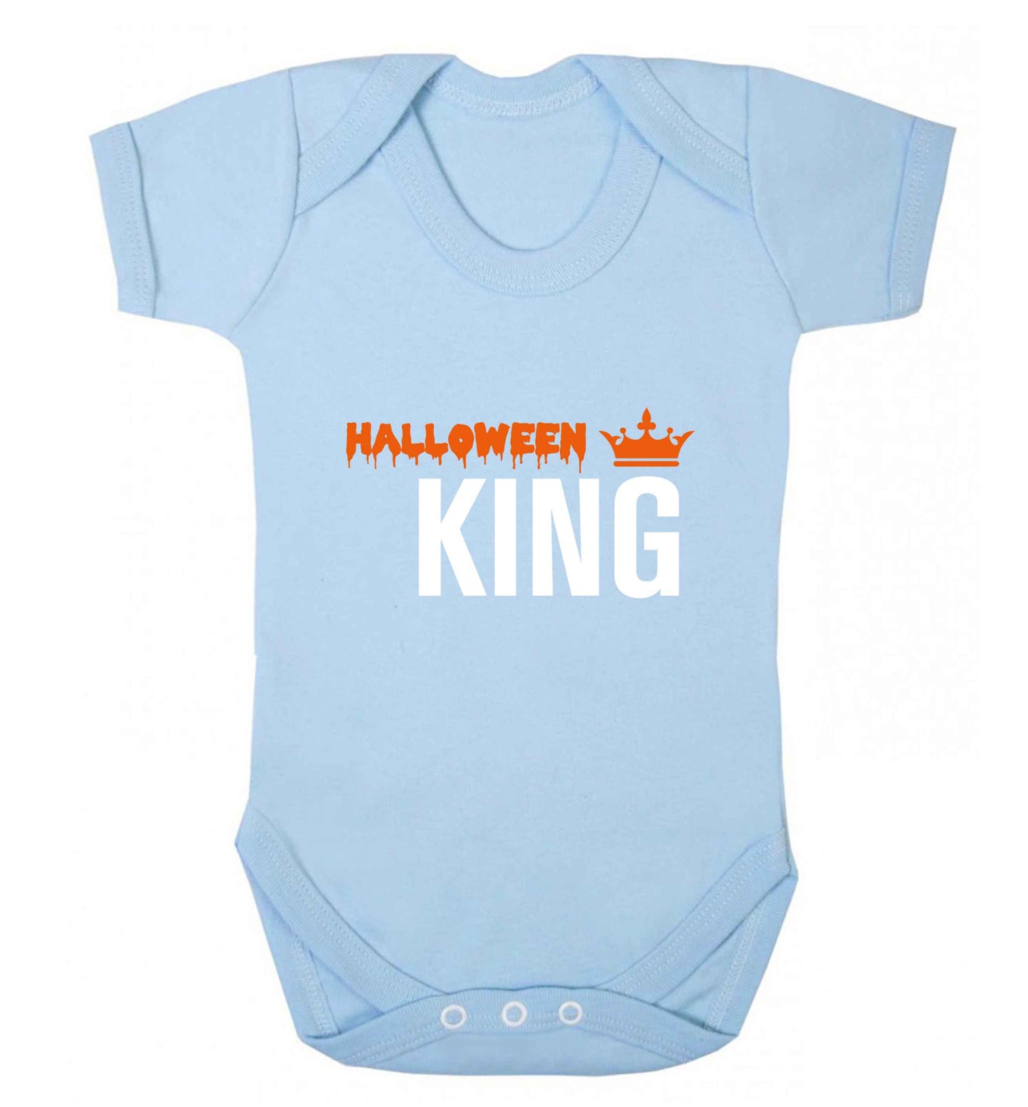 Halloween king baby vest pale blue 18-24 months