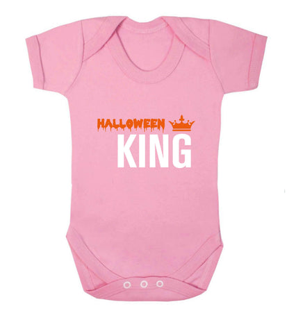 Halloween king baby vest pale pink 18-24 months
