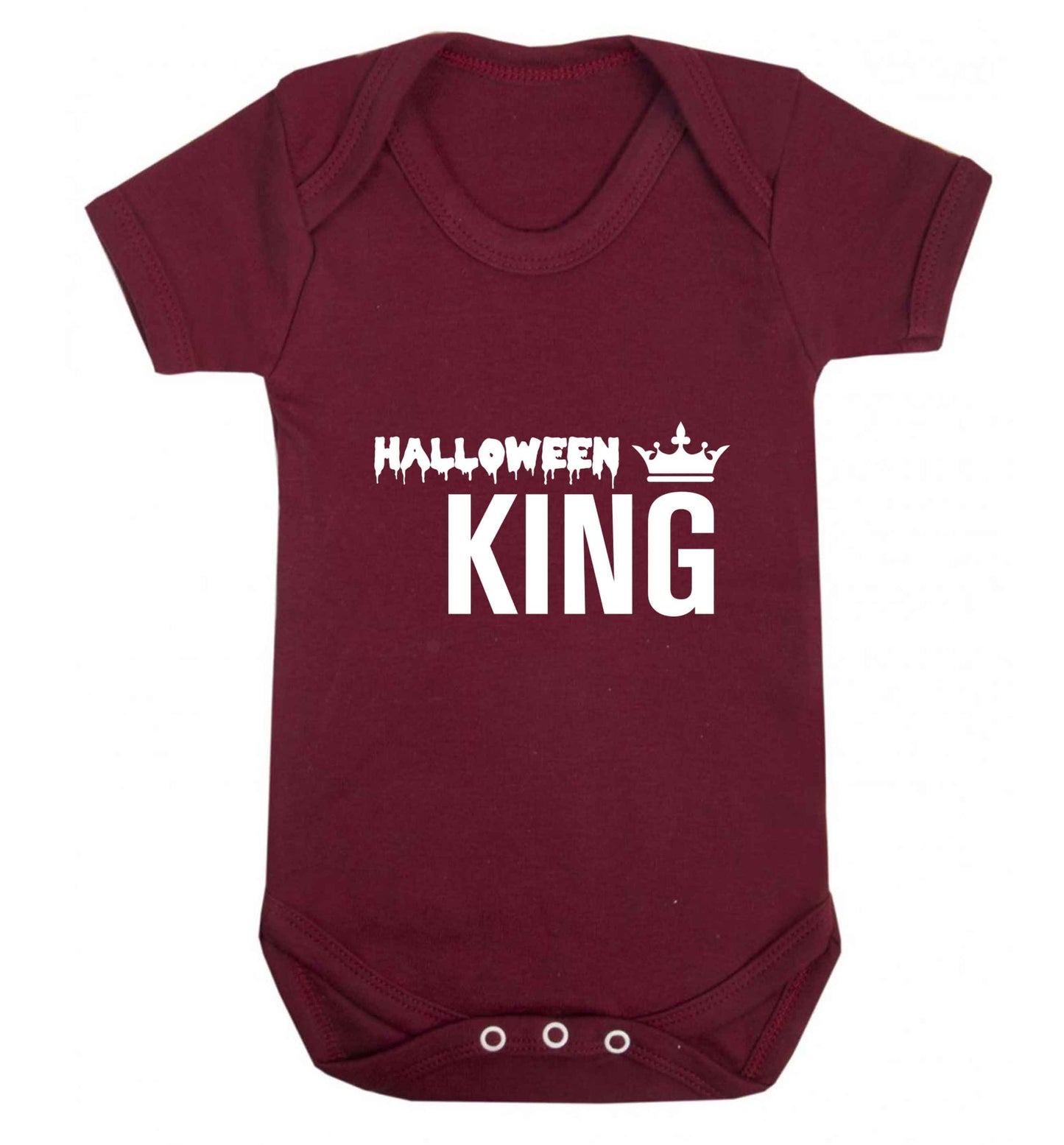 Halloween king baby vest maroon 18-24 months