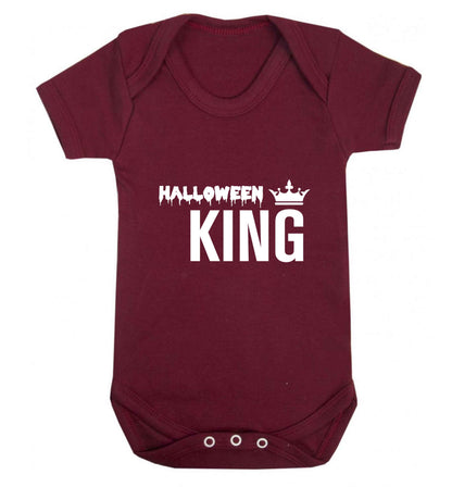 Halloween king baby vest maroon 18-24 months