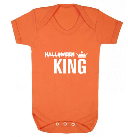 Halloween king baby vest orange 18-24 months