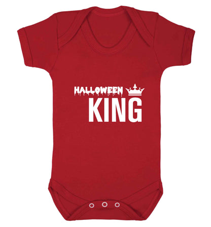 Halloween king baby vest red 18-24 months