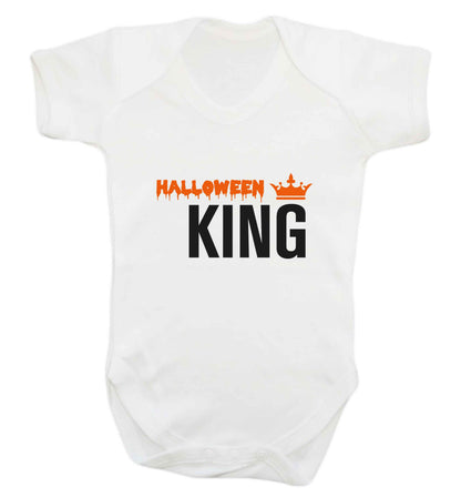 Halloween king baby vest white 18-24 months