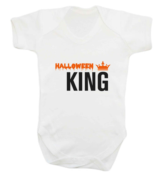 Halloween king baby vest white 18-24 months